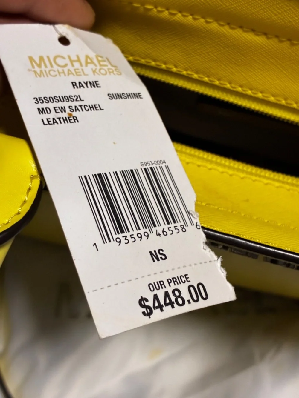 micheal kore yellow micheal